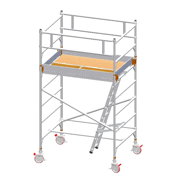 Wholesale price rental portable aluminum 6061-T6 scaffold aluminum mobile scaffolding