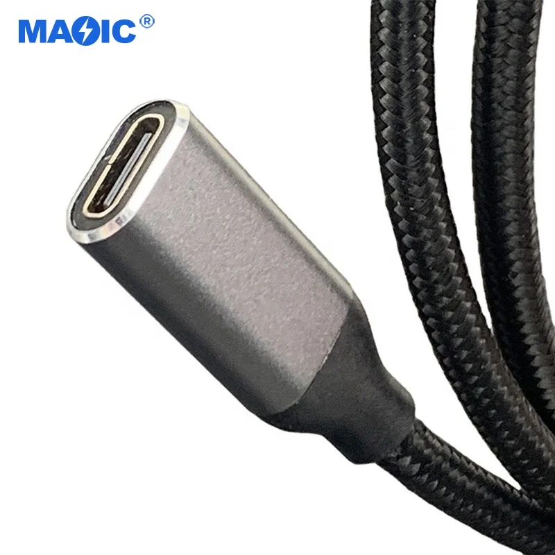 Cables Commonly Used Accessories USB 3.1 Gen 2 10Gbps 3A 4k Type C Fast Charging Cable USB C to USB C Cable
