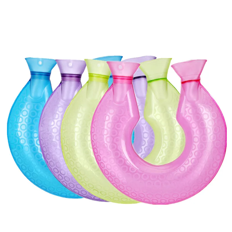 
Neck Pvc hot water bottle bag hot water pillow 