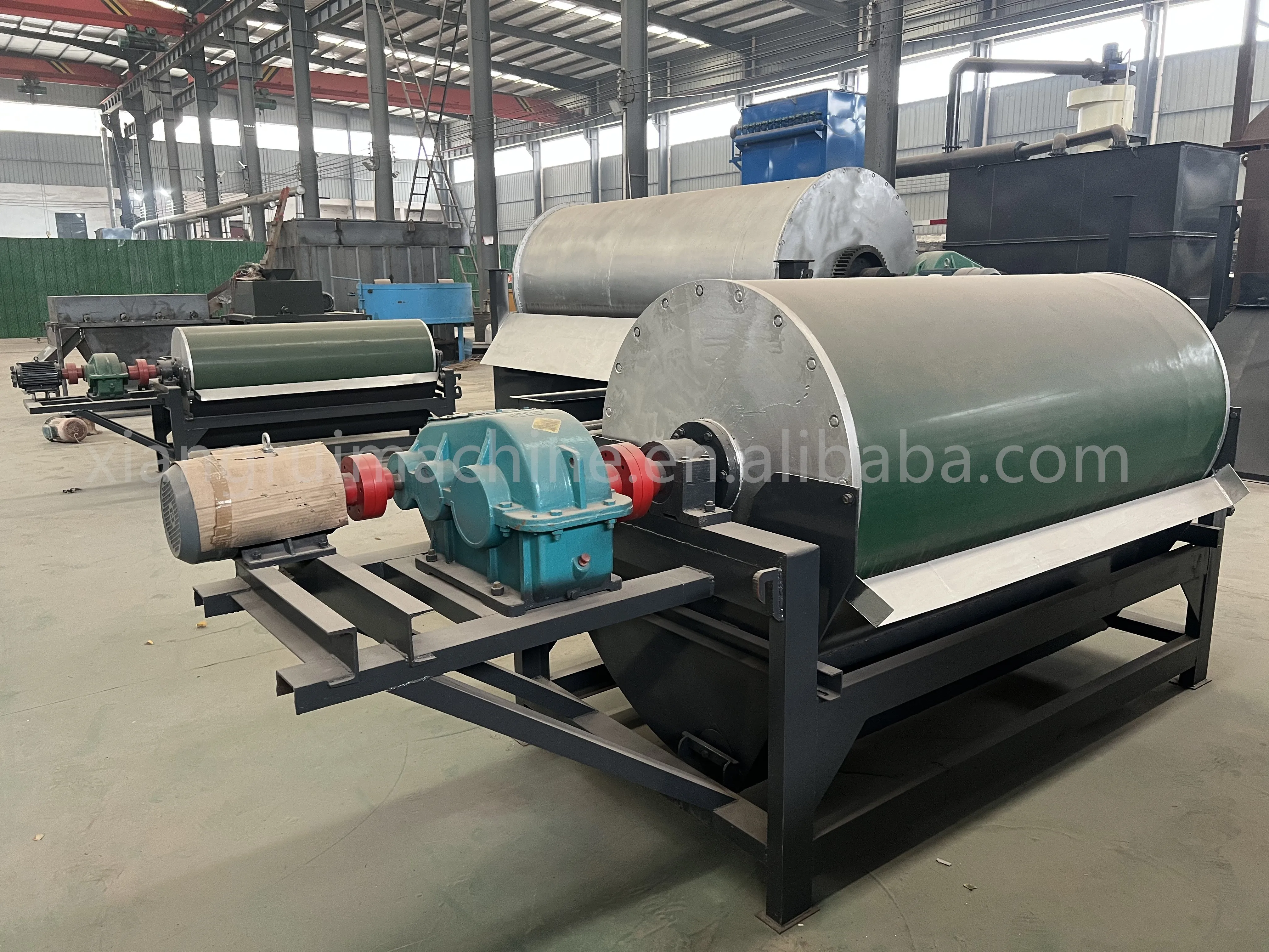Beneficiation Tailings Iron Separation Cylinder Magnetic Separator CTB