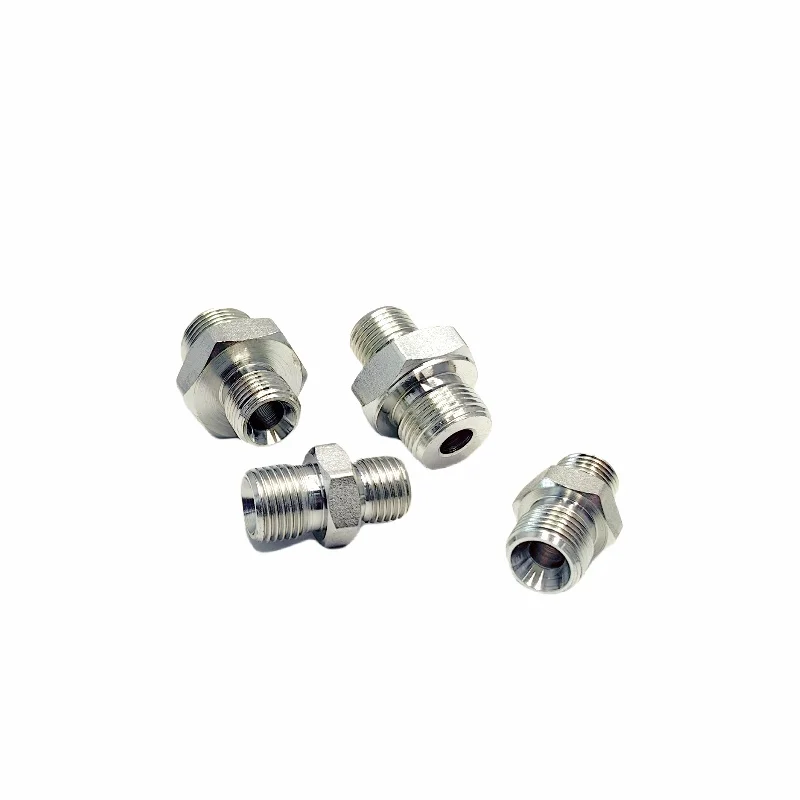 Hot selling hydraulic adapter O-ring flat seal hydraulic rotary joint hydraulic connector type
