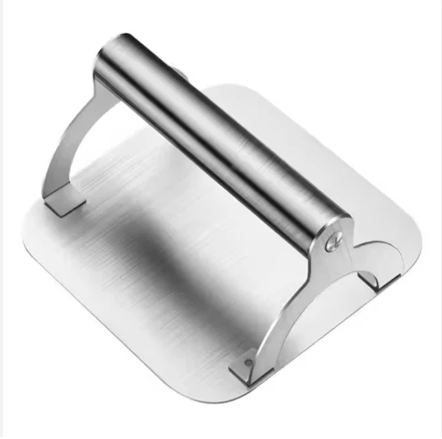 Smash Burger Cake Press Burger Press Patty Maker Stainless Steel Non-Stick Durable Heat-resisting Kitchen Smasher Griddle Tool