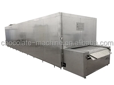 quick freezer tunnel machine belt conveyor vegetable fruit fish seafood meat beef freezer