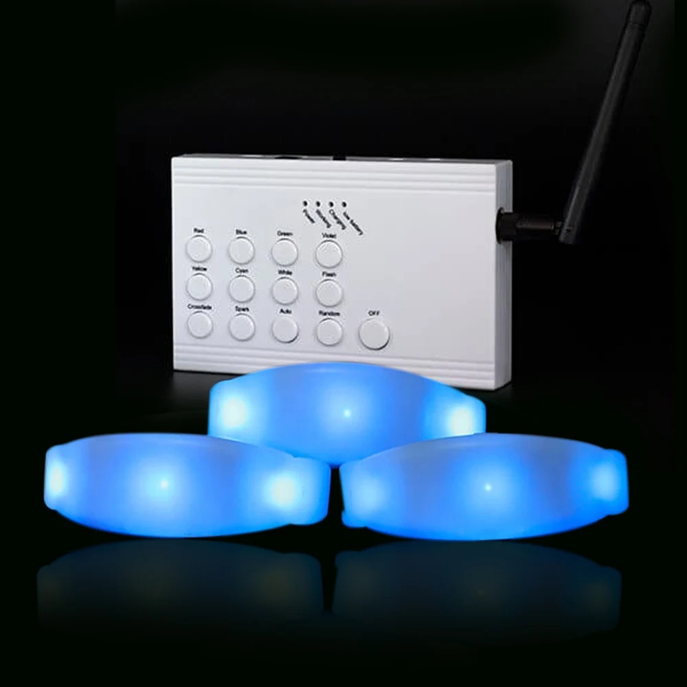 New Year Party Concert Flashing RFID Remote Silicon Pulsera Wristbands Control dmx led Bracelets