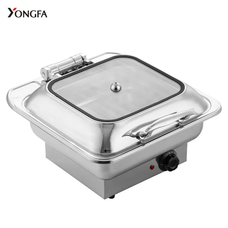  Quality Approved Stainless Steel Alcohol Heated Food Warmer Chafing Dish Catering