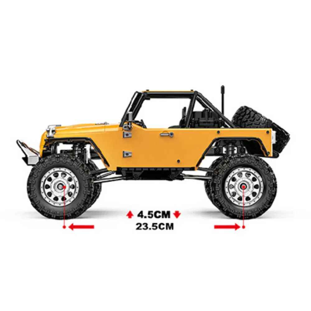 MJX H12Y+ 1/12 Model 4x4 Climbing Off Road Vehicle Brushless Rc Car Toy Full Scale Remote Control Car Toys