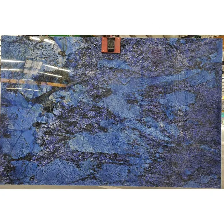 Мраморный натуральный роскошный камень с подсветкой болгарский синий мрамор для внутреннего декора стен