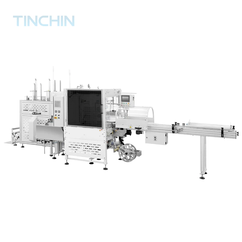 High Quality Disposable Plastic Cup Auto Packing Machine For Packing Plastic Cup
