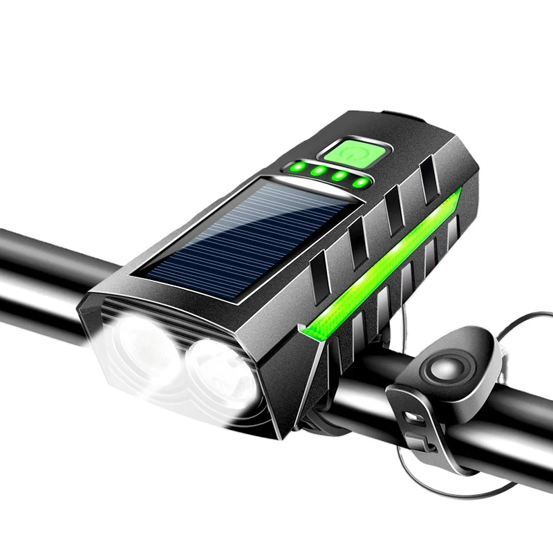 Outdoor Portable LED Front Rear Flashlight USB Rechargeable IP65 Waterproof Cycling Bicycle Light bike light set