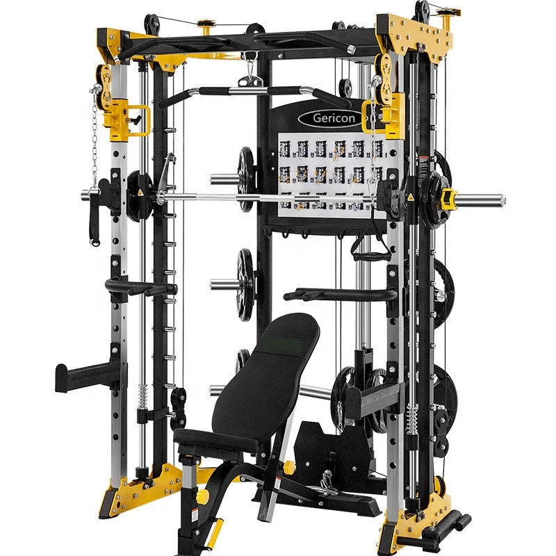 Заводское коммерческое домашнее оборудование для фитнеса, Функциональный Тренажер, смитная машина, стойка для приседаний