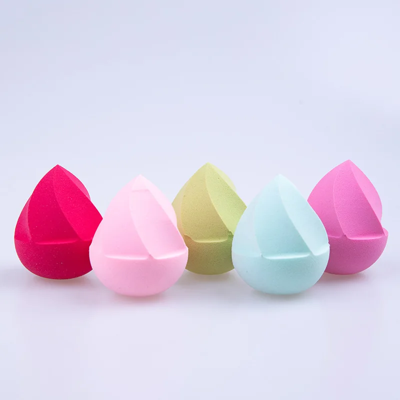 2021New style ice cream puff hydrophilic non latex cosmetic egg dry wet double use purpose makeup eggs wholesale