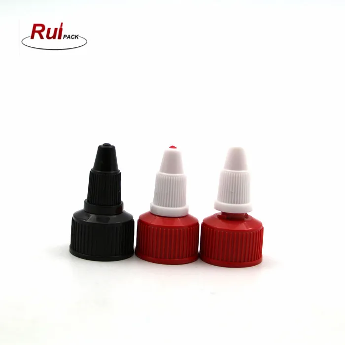 20/410 24/410 Natural Color Plastic PP Twist Dispensing Screw Caps