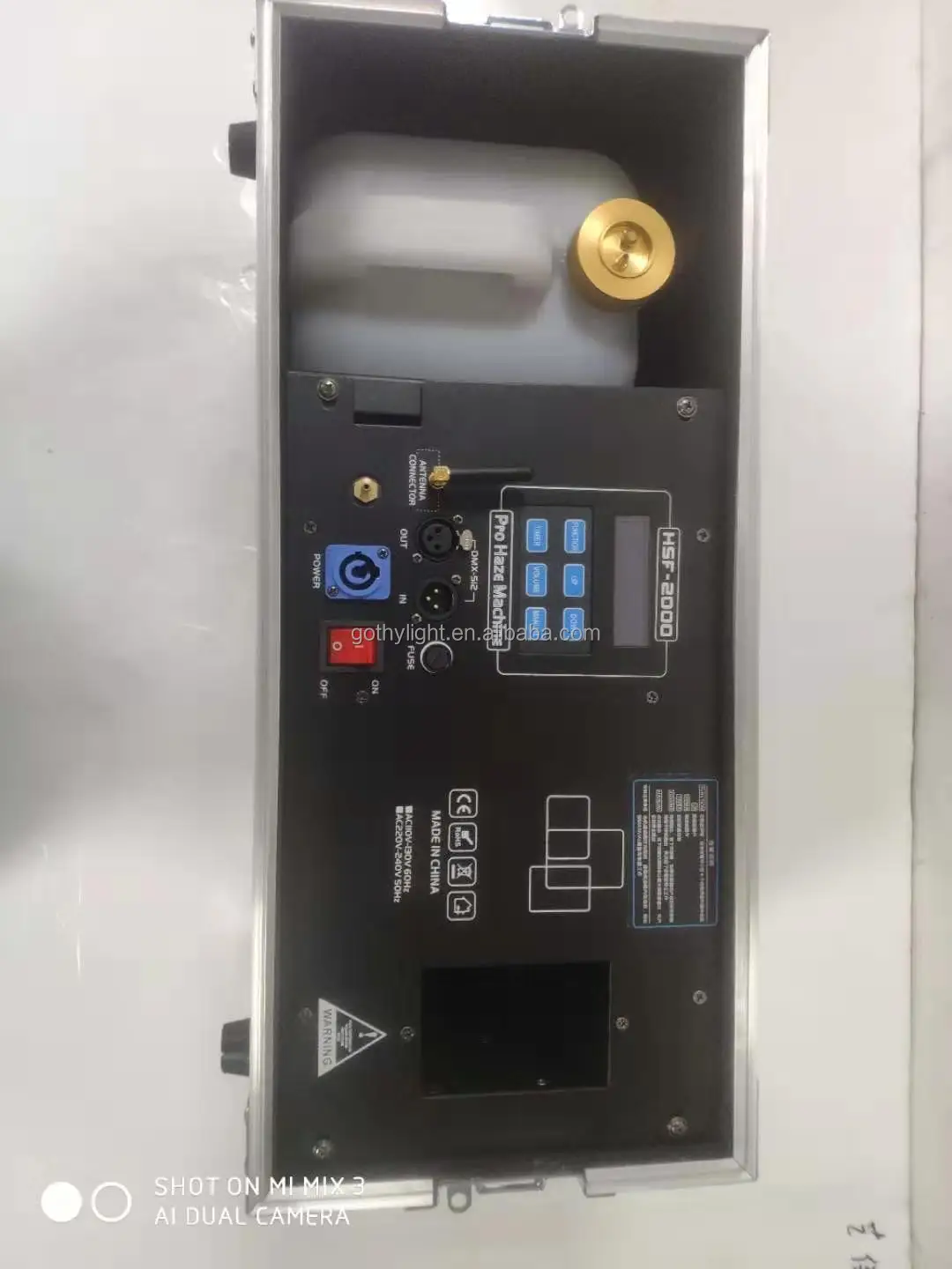 1500w haze machine с чехлом