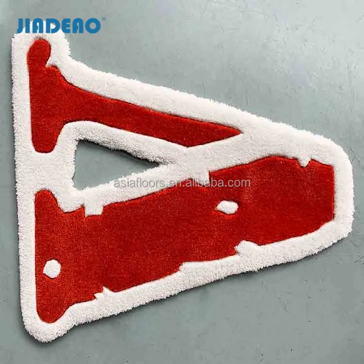 Popular Round Rugs 3D Customized Artwork Logo Commercial Carpet Made In China