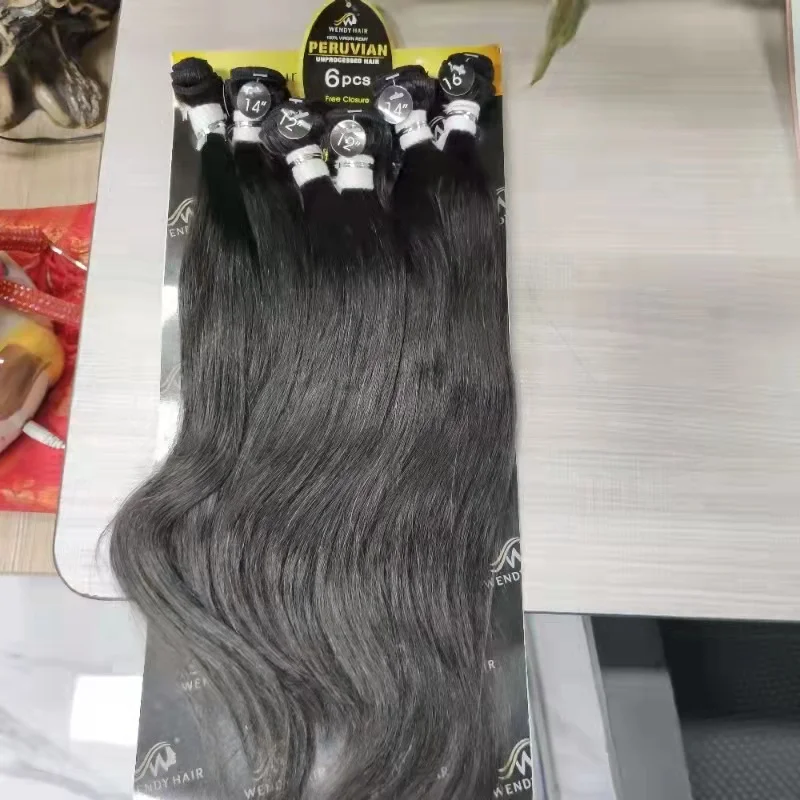 Extension High Temperature Organic Curly Good Quality Soft Fiber Synthetic Packet Hair With Closure