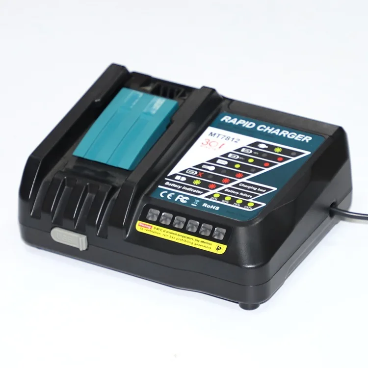 The MT7812 Charger is suitable for Makita Makita power tools 14.4-18V lithium battery DC18RCT