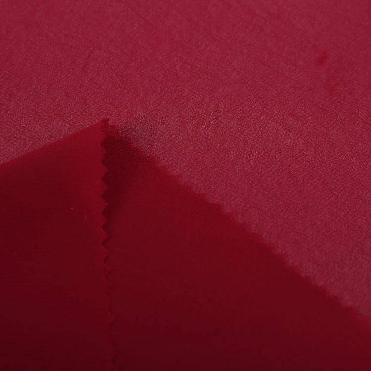 
HI-MULTI CREPE chiffon woven 100% polyester fabric for women dress 