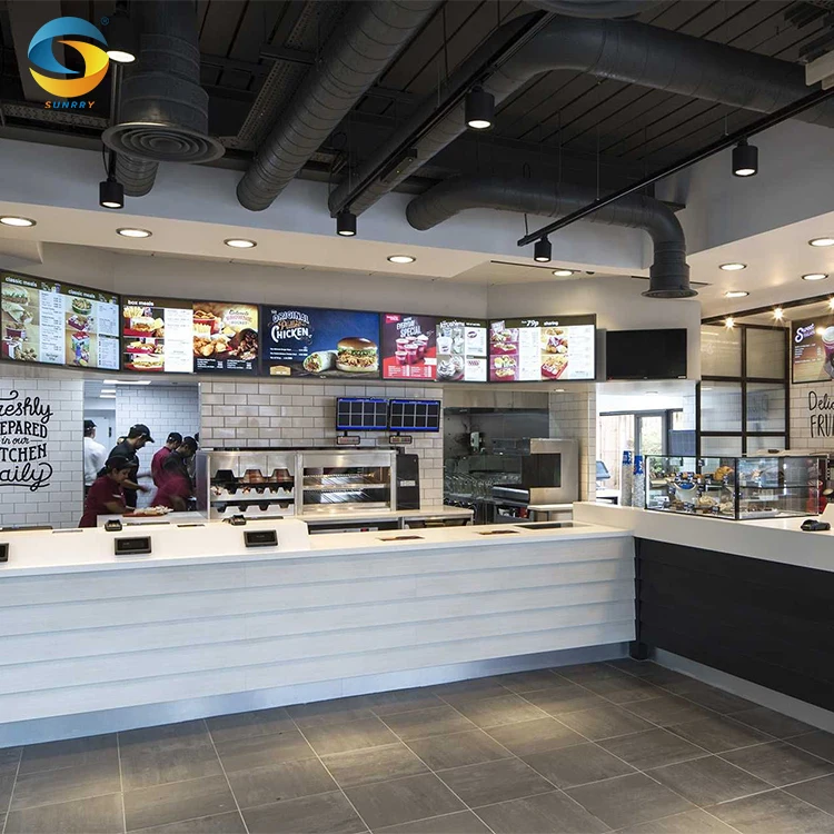 Изготовленное на заказ оборудование Mcdonalds для ресторана фаст-фуда кухонный набор Kfc кухонное
