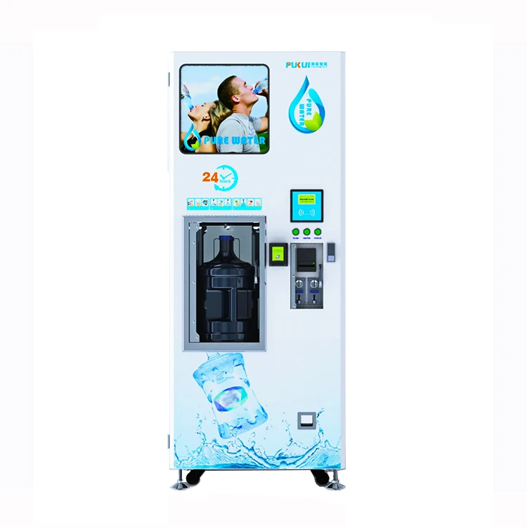 Commercial Auto pure water station  refilling water vedning machine