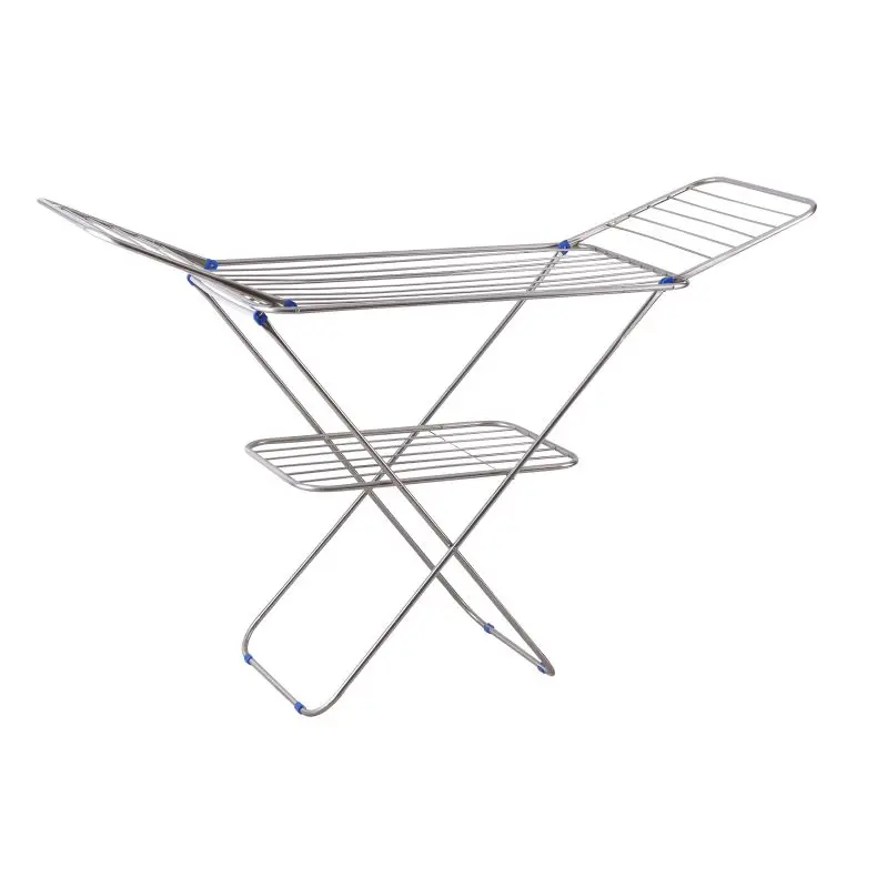 Factory Price Clothes Drying Rack Stainless Steel Towel Rack Outdoor Cloth Hanger Stand Dryer Laundry Home Clothing Towel Airer
