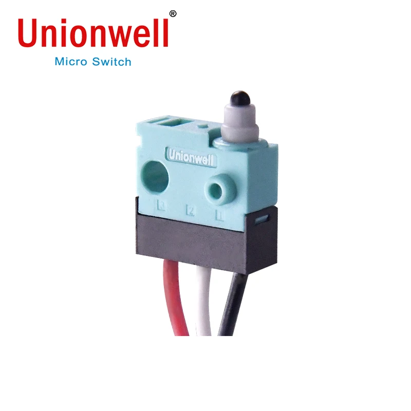 China Factory Top Seller Unionwell  40T85,   IP67 , Subminiature Micro Switch for home appliance G306 Series