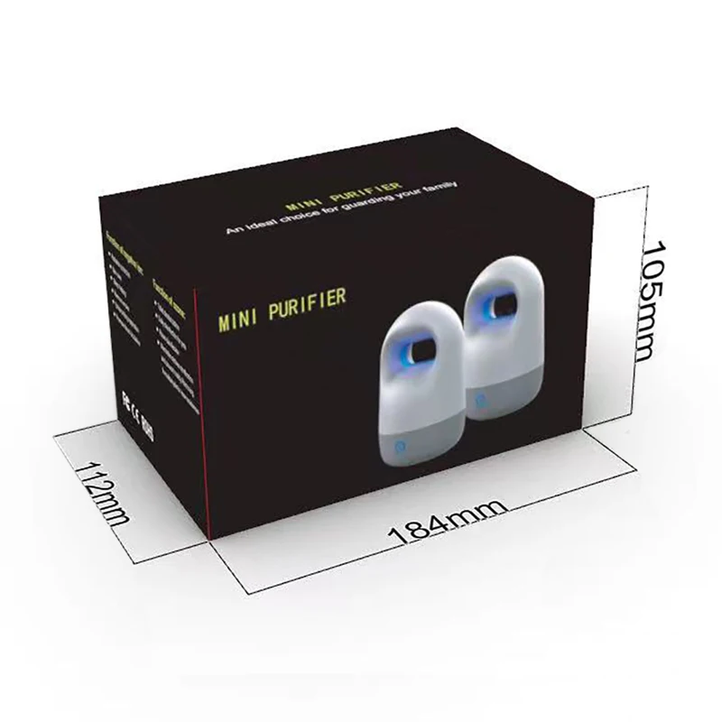 New Arrivals 2022 Best Charging Home Office Filter Portable Chargeable Mini Car Air Purifier With Usb