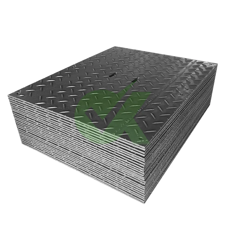 Good Quality Crane Mat Hard Plastic Temporary Pathways Ground Mats Composite Hdpe Material