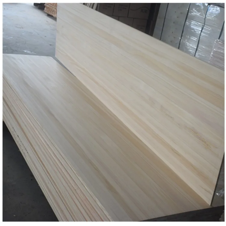 Hot sale paulownia solid wood planks board furniture paulownia timber wood price