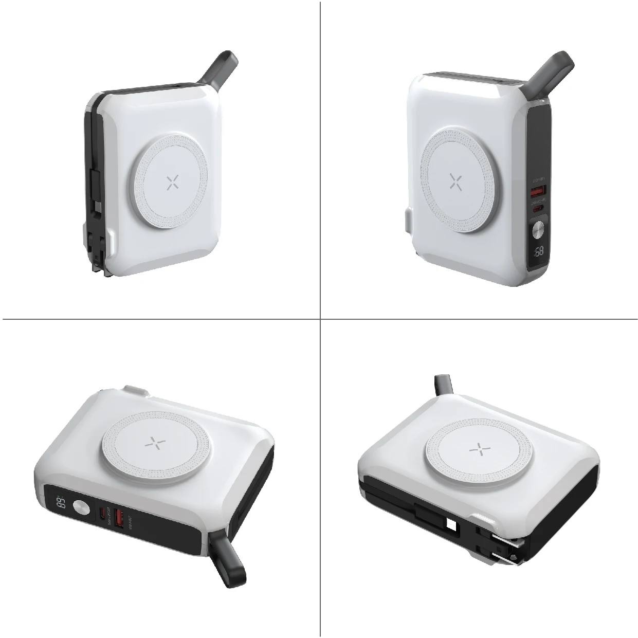 Wholesale Magnet Charging Powerbank 15000mah Wireless Charger Magnetic Power Bank Oem For Universal Battery Charger