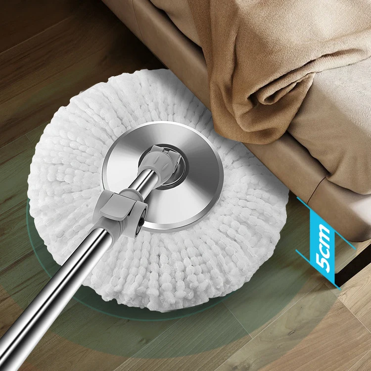 New Design Telescopic Rod Stainless Steel Microfiber foot pedal microfiber magic spin 360 cleaning mop and bucket set