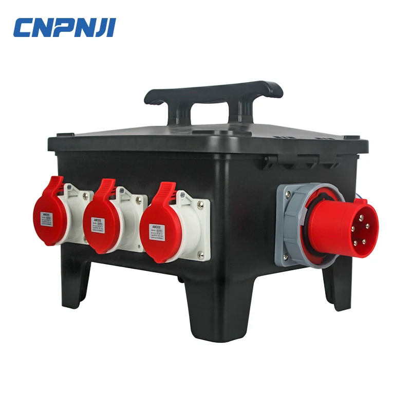 CNPINJI ABS/PC Switch distribution 5/4/3P 63/16A IP65 355*230*290mm wall socket box