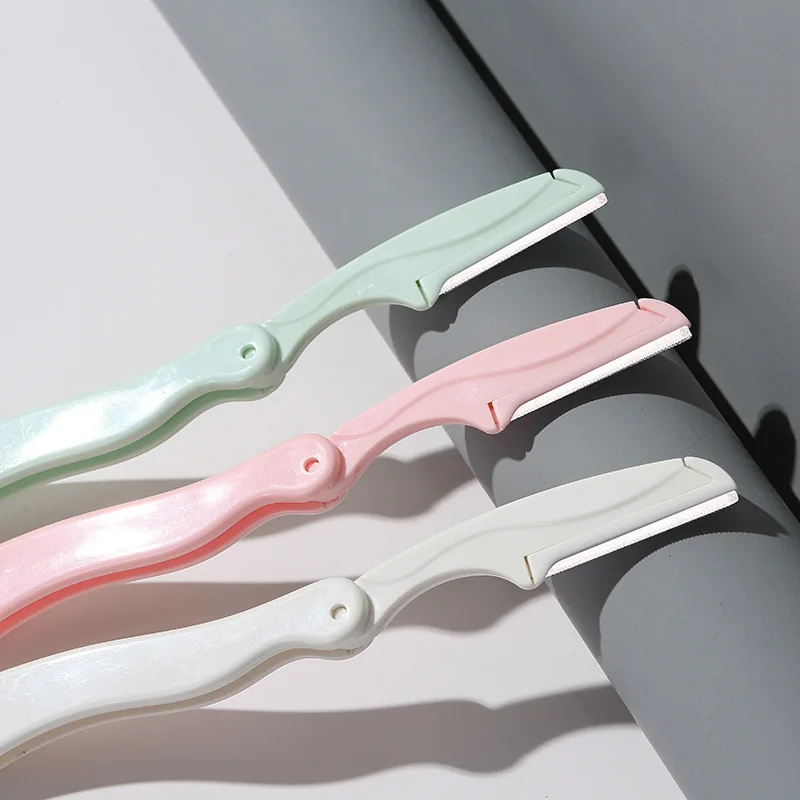 Мини Портативный Женская бритва для лица Триммер для бровей Жидкость для снятия женские бровей для удаления волос