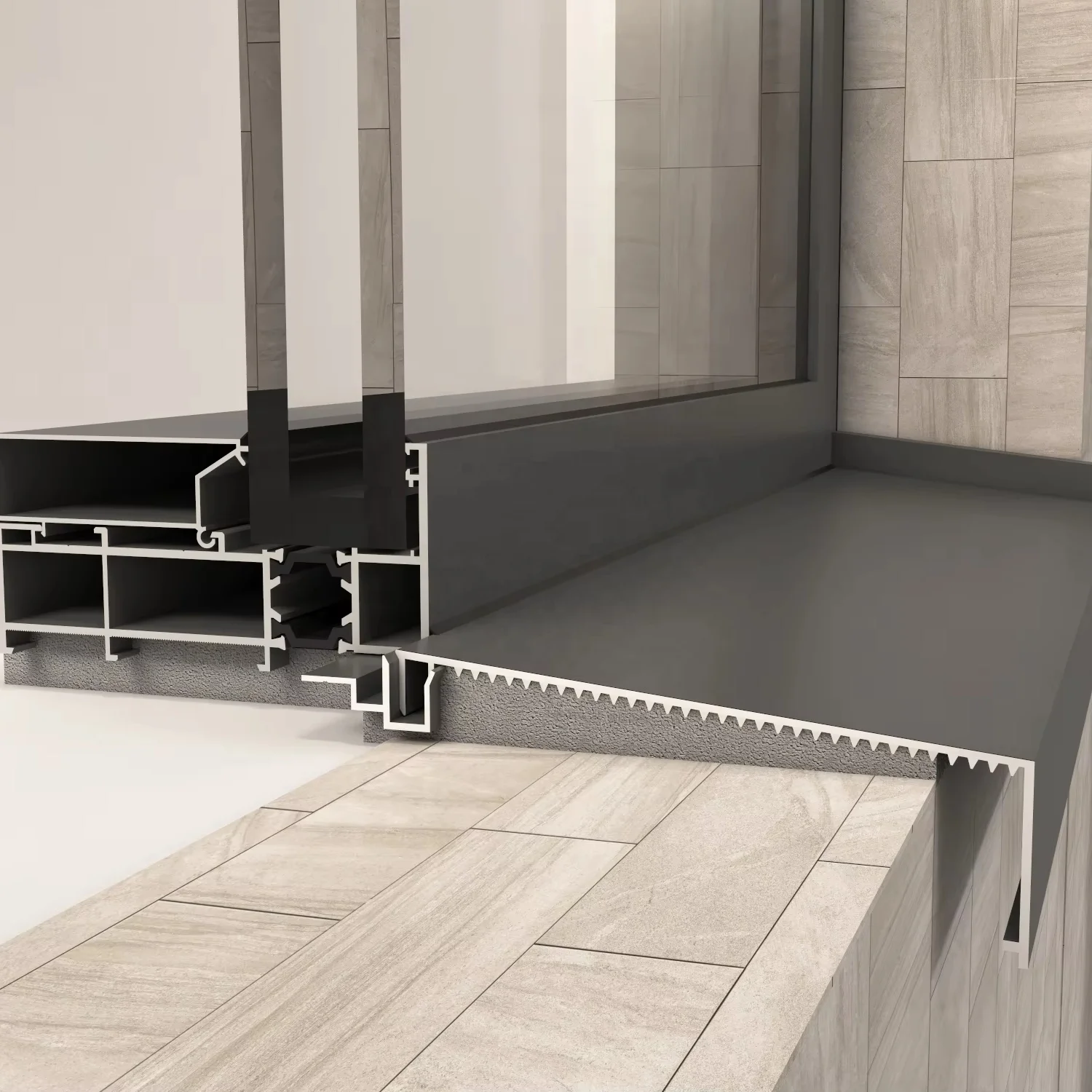 Exterior window sill tiles waterproof-window-sill endcap solid surface window sill panel