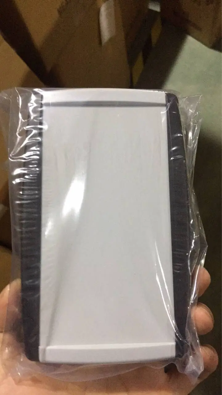Plastic electronic hand-held enclosure