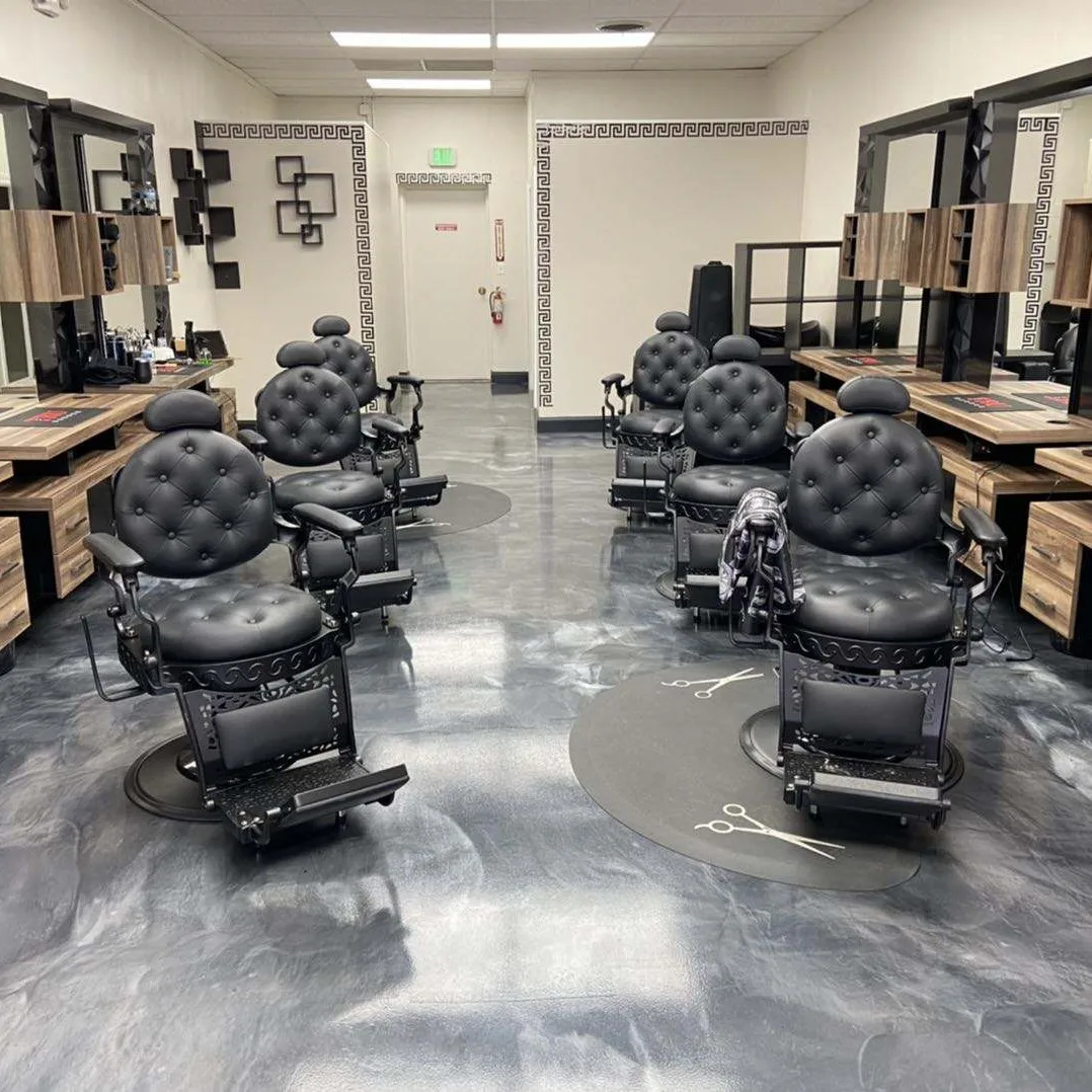 Barber shop fashion antique special haircut lifting rotary hair beauty salon furniture barber salon chair