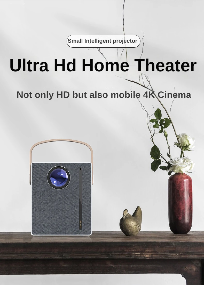 COOL PROJECTOR CY402 hd video projector 720P 2023 High Brightness 6000 Lumens 720p projector 4k supported 5g wifi