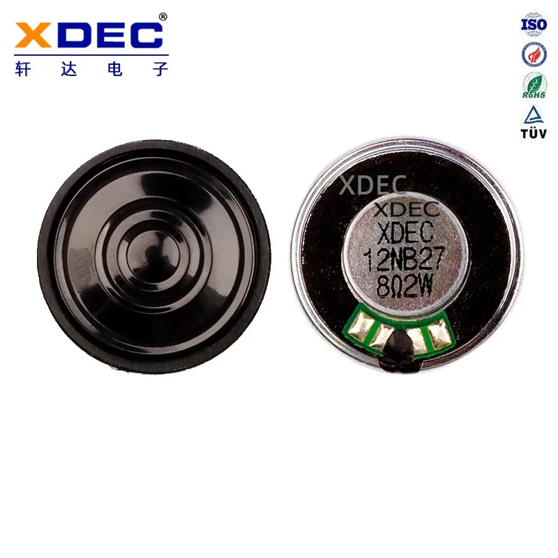 Factory direct sale best price 30*4.6H mm 8 Ohm mylar speaker  for Talking Pen