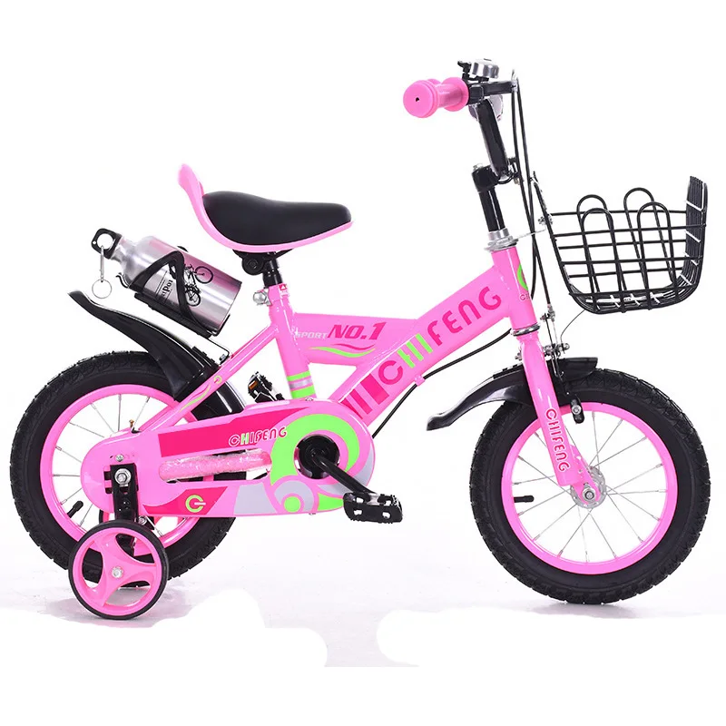 New 16-Inch Light Blue Kids Bicycle for 5-8 Year Old Boys and Girls Ordinary Pedal Type for Outdoor Sports and Children