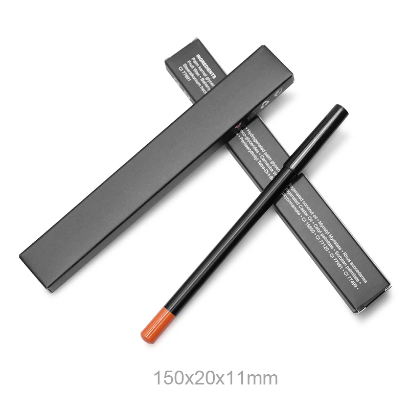 black 22 colors nude custom lipliners wholesale lipliner pencil private label