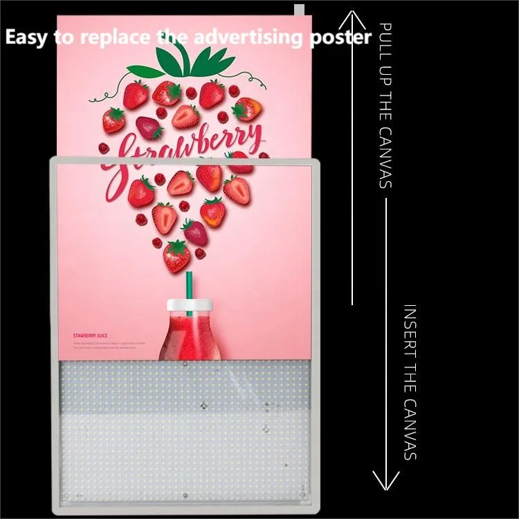 Hot Sales and Beneficial Integrated IC Programmable LED Lights Easy to Change Animation Attractive Dynamic Advertising Light Box