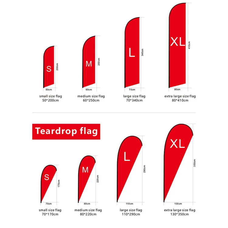 Water drop flag Printing Banner Free Design Promotion Opening Celebration Outdoor Advertising Decoration Beach Feather Flags