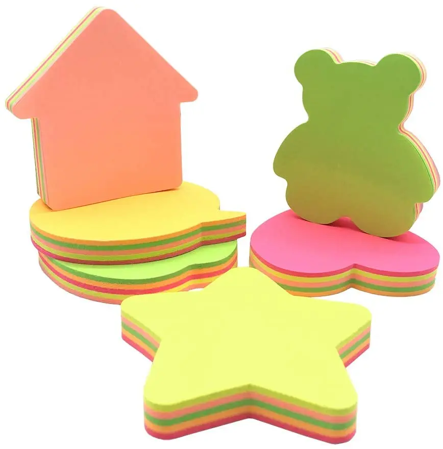 
Wholesale 3*3 100 Sheets Multicolor Sticky Notes Cute Custom square shape Memo Pads It and Post Bookmark 