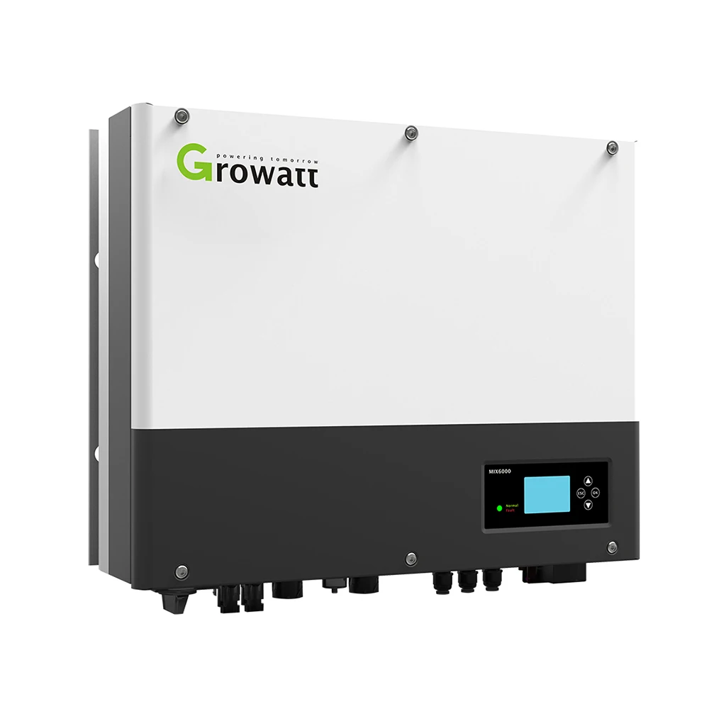 Growatt hybrid solar inverter with mppt charge controller 3kw 5KW 6KW 8KW 10KW  three phase Growatt Hybrid Inverter