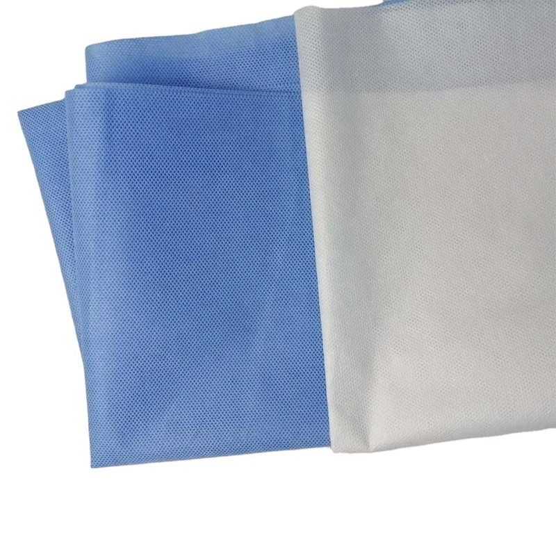 35gsm 40gsm pp spunbond non woven pe film laminated nonwoven medical disposable bed sheet ss tela no tejida sms