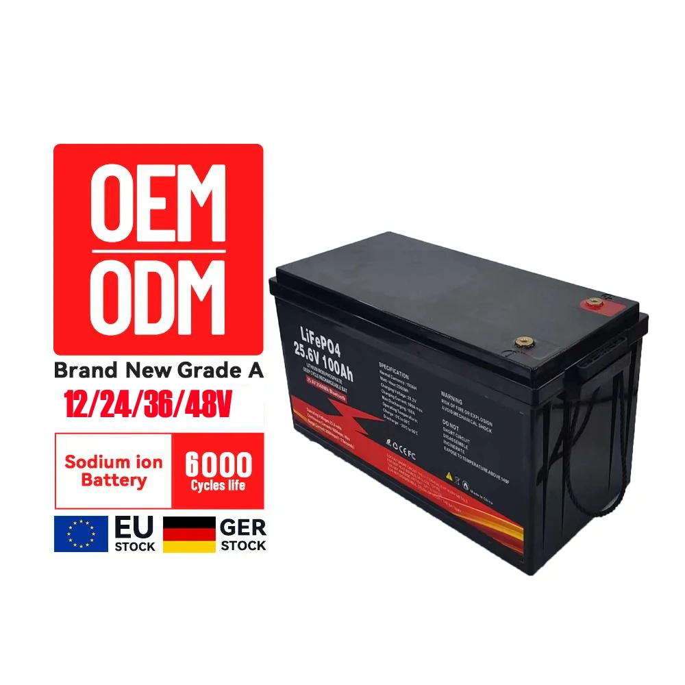 12V 24V 36V 48V Заводская OEM Rv Кемпинг UPS домашняя система хранения энергии солнечные батареи Lifepo4 литий-ионный аккумулятор