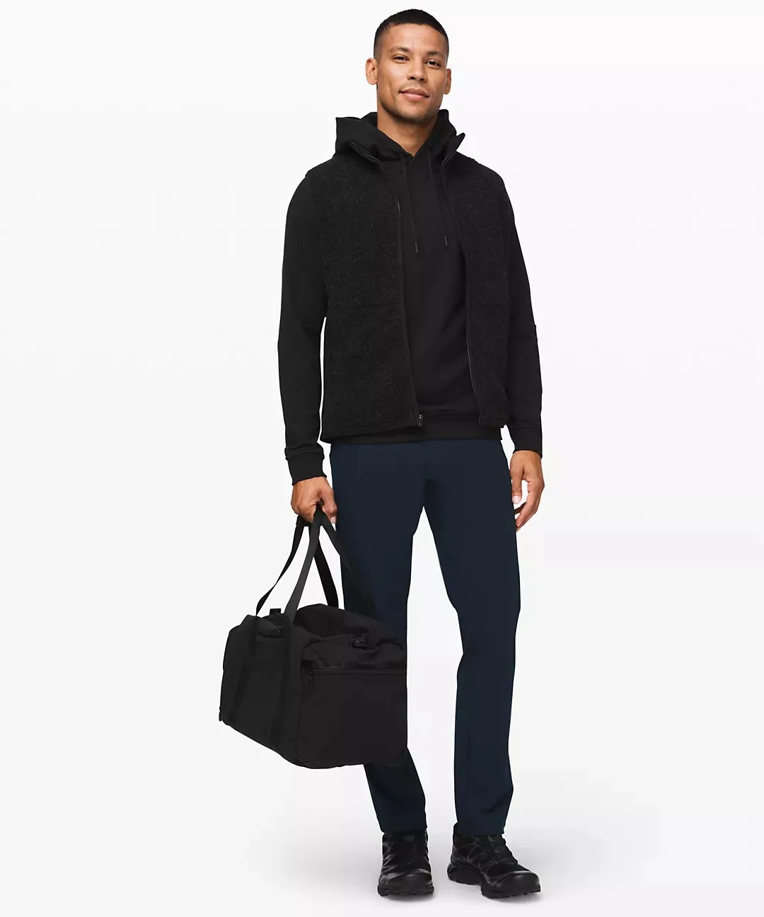 Custom cotton spandex leisure men casual pants street wear pants press button pocket side pockets  pants