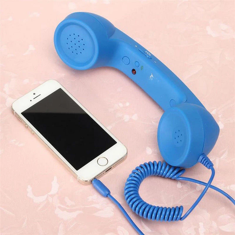 Wireless Handset Phone Headset Retro Telephone Mobile Receivers Headphones For A Handsets