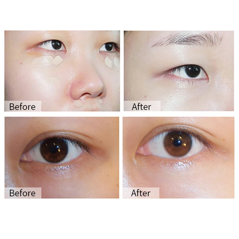 Два цвета, корректор цвета, удаление темных кругов и глаз, сумка для макияжа глаз, профессиональный консилер