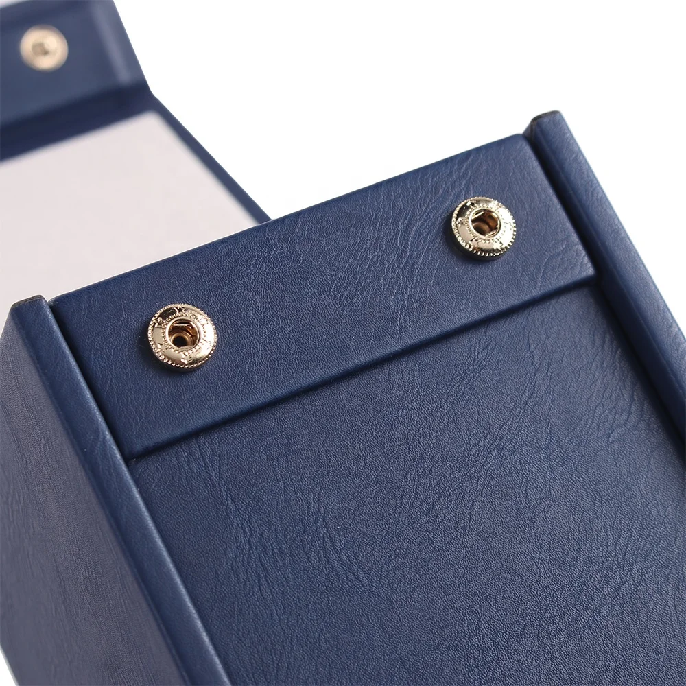 custom print 54 small wooden tumbling tower game for kids building blocks toy tumble tower with leather gift box