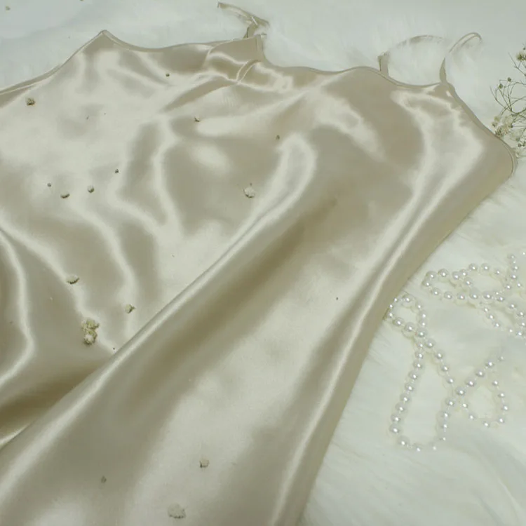 Custom 100% Silk 22mm Girls Sleepwears Pyjamas Women Sleepskirt